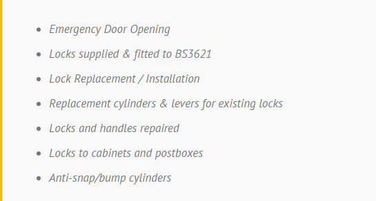 london locksmith services